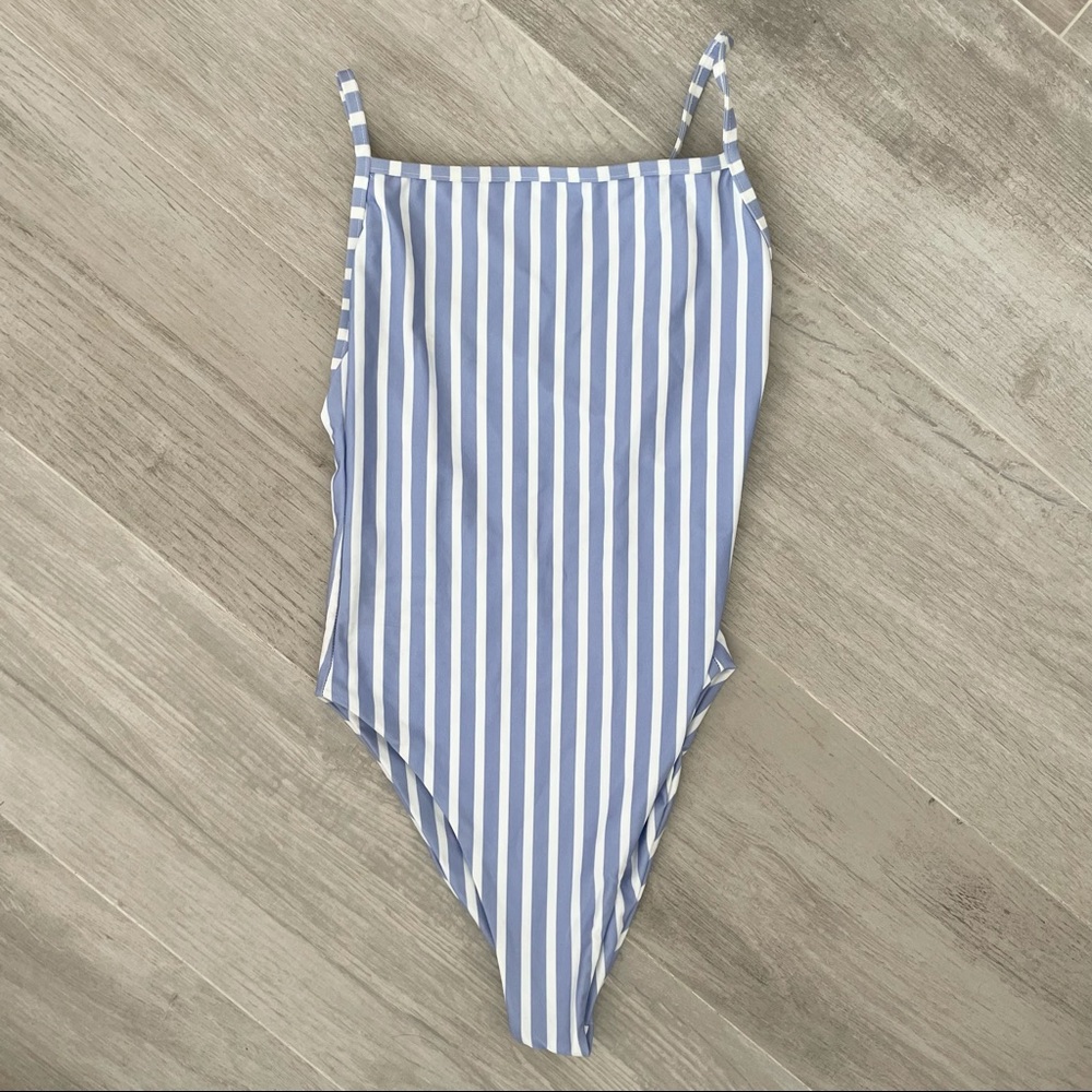 Skin by Same striped one piece